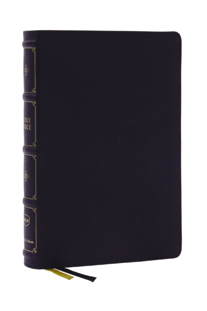 Book cover of: NKJV, Large Print Thinline Reference Bible, Blue Letter, Maclaren Series, Leathersoft, Black, Comfort Print. By: Zondervan Publishing Company