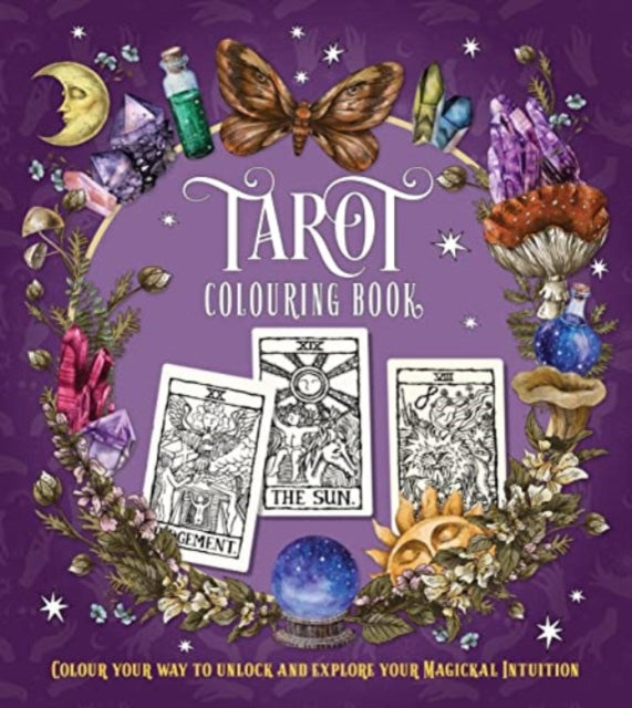 Book cover of: Tarot Colouring Book