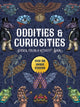 Book cover of: Oddities & Curiosities Sticker, Color & Activity Book. By: Editors of Chartwell Books