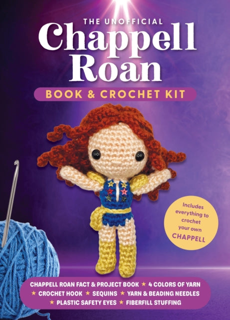 Book cover of: Unofficial Chappell Roan Book and Crochet Kit
