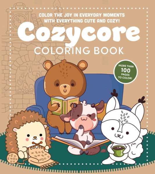 Book cover of: Cozycore Coloring Book