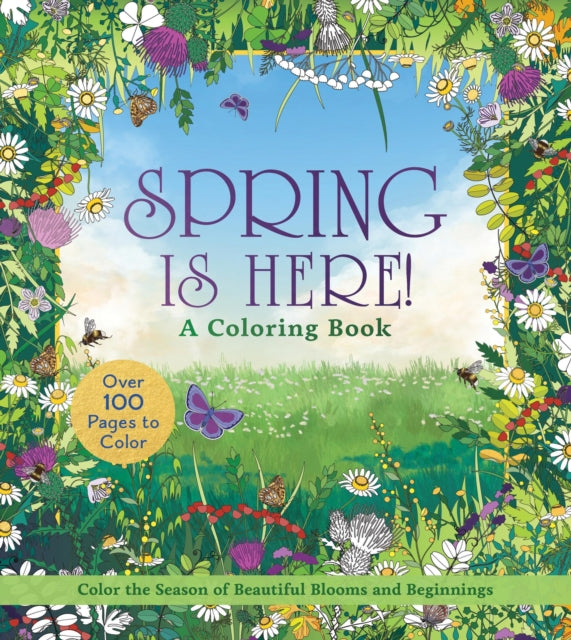 Book cover of: Spring is Here! Coloring Book