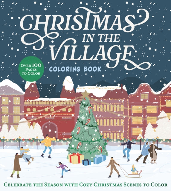 Book cover of: Christmas in the Village Coloring Book