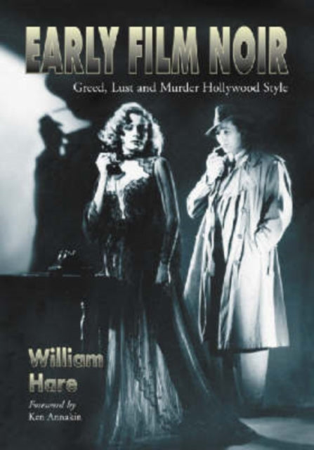 Book cover of: Early Film Noir