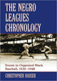 Book cover of: Negro Leagues Chronology