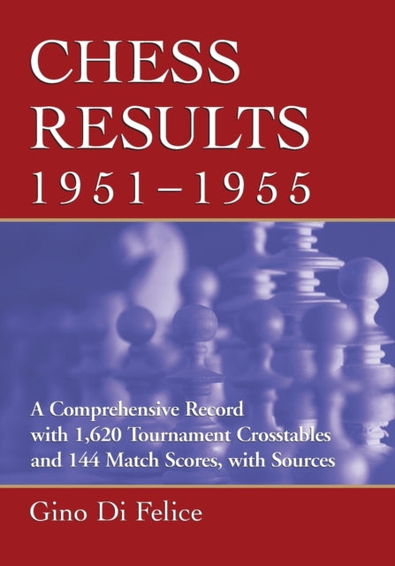 Book cover of: Chess Results, 1951-1955. By: Gino Di Felice