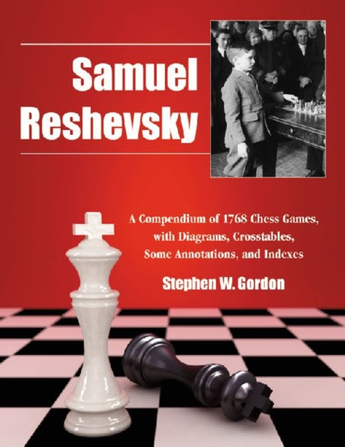 Book cover of: Samuel Reshevsky. By: Stephen W. Gordon