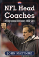 Book cover of: NFL Head Coaches. By: John Maxymuk