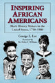 Book cover of: Inspiring African Americans. By: George L. Lee