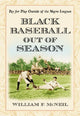 Book cover of: Black Baseball Out of Season. By: William F. McNeil
