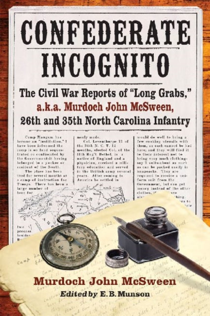 Book cover of: Confederate Incognito