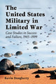 Book cover of: United States Military in Limited War. By: Kevin Dougherty