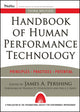 Book cover of: Handbook of Human Performance Technology. By: James A. Pershing