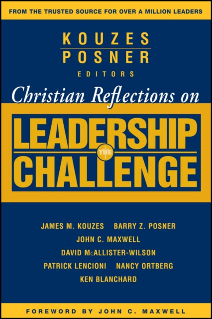 Book cover of: Christian Reflections on The Leadership Challenge