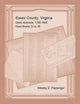 Book cover of: Essex County, Virginia Deed Abstracts, 1786-1805, Deed Books 33 to 36. By: Wesley E. Pippenger