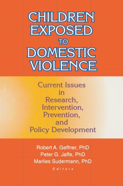 Book cover of: Children Exposed to Domestic Violence