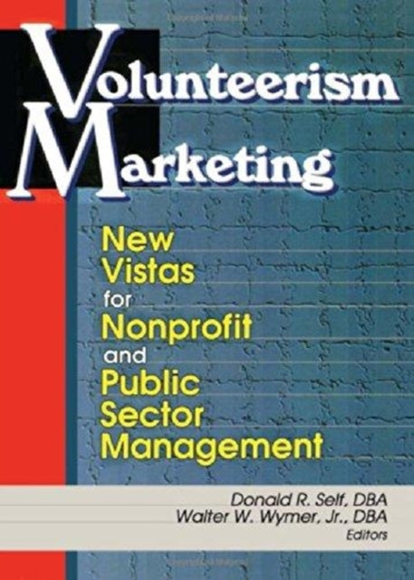 Book cover of: Volunteerism Marketing