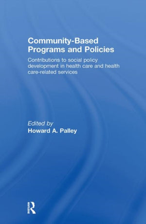 Community-Based Programs and Policies