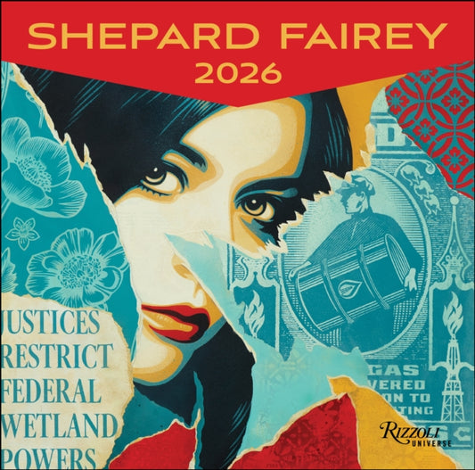 Book cover of: Shepard Fairey 2026 Wall Calendar