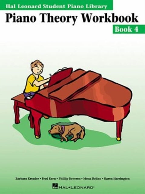 Book cover of: Piano Theory Workbook Book 4