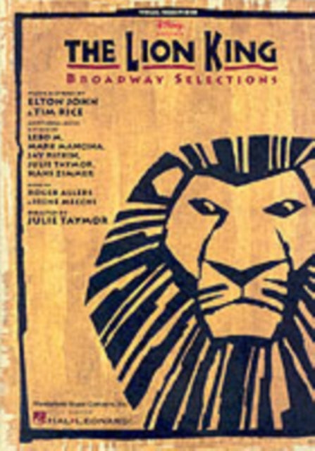Book cover of: Lion King