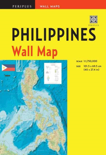Book cover of: Philippines Wall Map Second Edition
