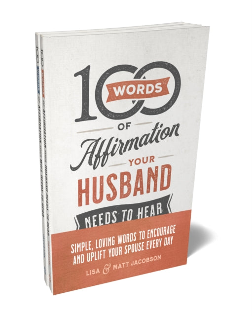 Book cover of: 100 Words of Affirmation Your Husband/Wife Needs to Hear Bundle