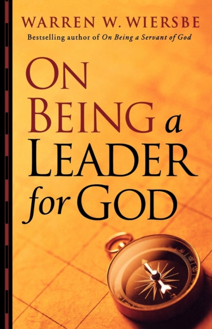 Book cover of: On Being a Leader for God. By: Warren W. Wiersbe