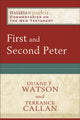 Book cover of: First and Second Peter. By: Duane Frederick Watson
