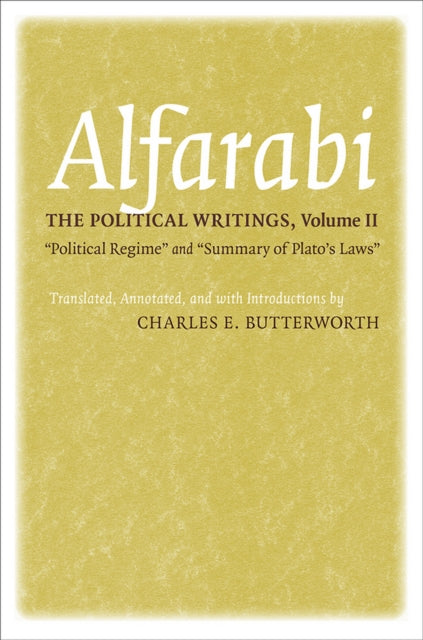 Book cover of: Political Writings. By: Alfarabi