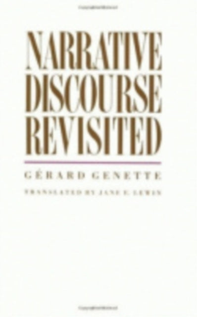 Book cover of: Narrative Discourse Revisited