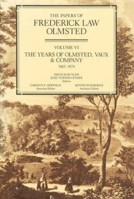 Book cover of: Papers of Frederick Law Olmsted. By: Frederick Law Olmsted, Sr.