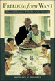 Book cover of: Freedom from Want. By: Kathleen G. Donohue