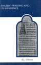 Book cover of: Ancient Writing and Its Influence