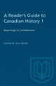 Book cover of: Reader's Guide to Canadian History 1