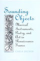 Book cover of: Sounding Objects. By: Carla Zecher