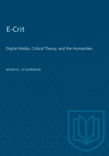 Book cover of: E-Crit. By: Marcel O'Gorman