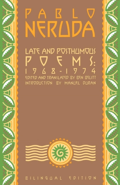 Late and Posthumous Poems, 1968-1974