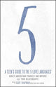 Book cover of: Teen's Guide to the 5 Love Languages. By: Gary Chapman