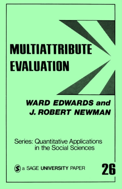 Book cover of: Multiattribute Evaluation