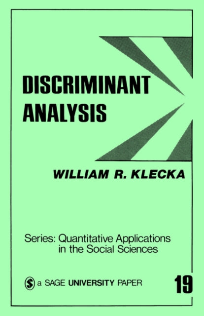 Discriminant Analysis