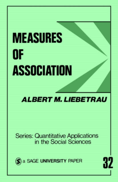 Book cover of: Measures of Association. By: Albert M. Liebetrau