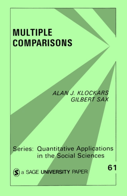 Book cover of: Multiple Comparisons