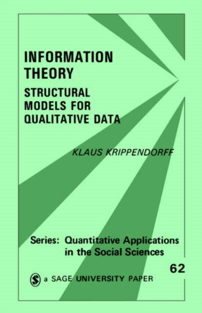 Book cover of: Information Theory
