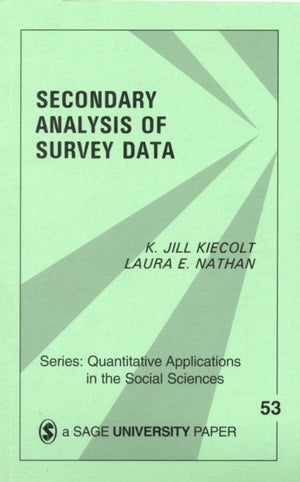 Secondary Analysis of Survey Data