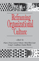 Book cover of: Reframing Organizational Culture
