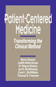 Book cover of: Patient-Centered Medicine. By: Moira Stewart