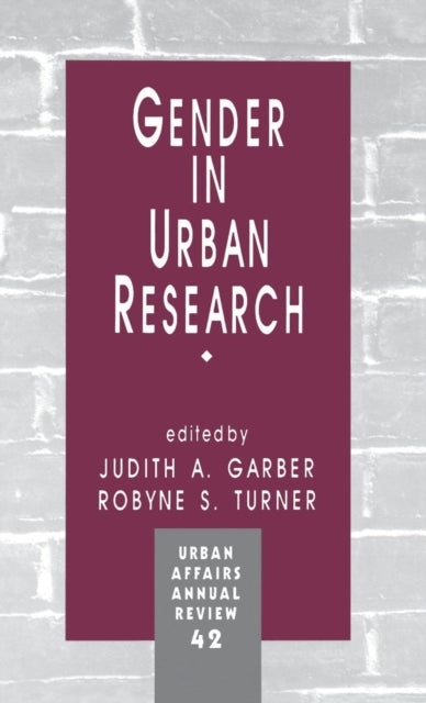 Book cover of: Gender in Urban Research