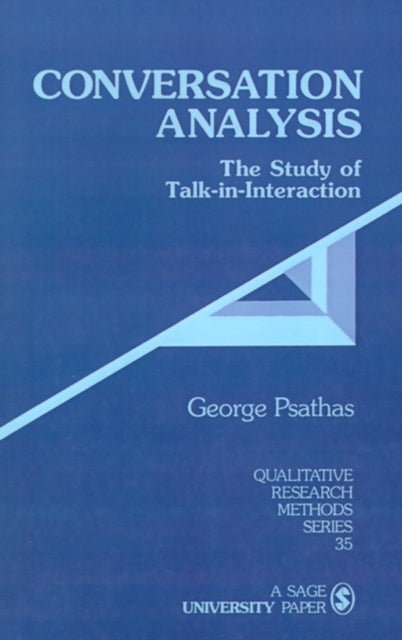 Book cover of: Conversation Analysis. By: George Psathas