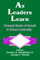 Book cover of: As Leaders Learn